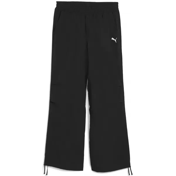  Nadrág PUMA WARDROBE ESS OVERSIZED PARACHUTE PANTS WV OP 63206801 PUMA FEKETE 