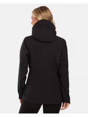 Női softshell kabát KILPI RAVIA-W ZL0125KI FEKETE