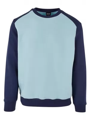 Férfi pulóver URBAN CLASSICS TB3830 ÓCEÁNKÉK/SÖTÉTKÉK