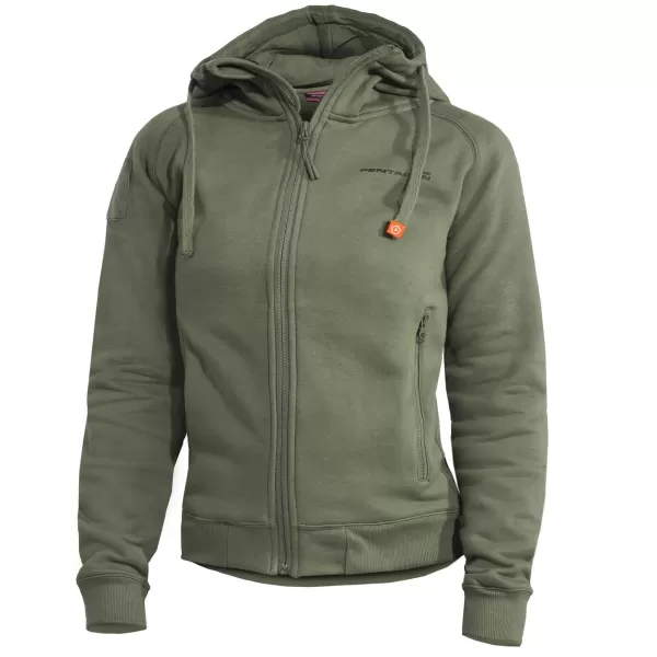  Női pulóver PENTAGON APHRODITE WOMENS SWEATER K08042 TEREPSZÍNŰ ZÖLD 