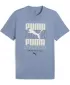 Ing PUMA GRAPHIC STACKED GRAPHIC TEE 68803834 HŰVÖS KÉK