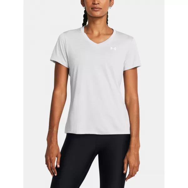  Női póló UNDER ARMOUR TECH SSV- TWIST 1384227-014 SZÜRKE 