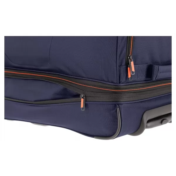  Táska TRAVELITE BASICS WHEELED DUFFLE L SÖTÉTKÉK/NARANCS 