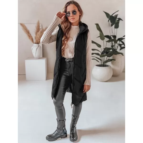  Női kabát DSTREET TY5096 FEKETE 