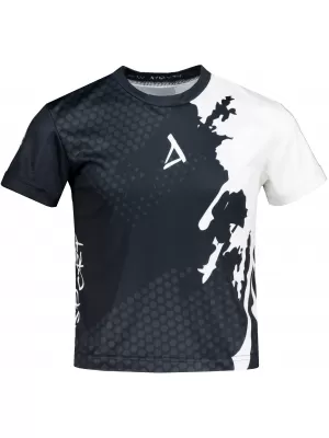 Gyermekfunkciós T -piró prémium ALTISPORT VOJ/ALM112TR01 FEKETE-FEHÉR