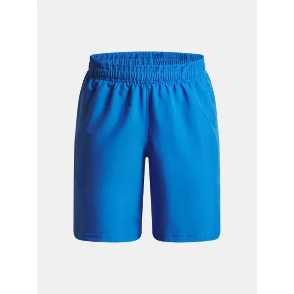  Fiú rövidnadrág UNDER ARMOUR UA TECH WOVEN WORDMARK SHORT 1383341-402 KÉK 