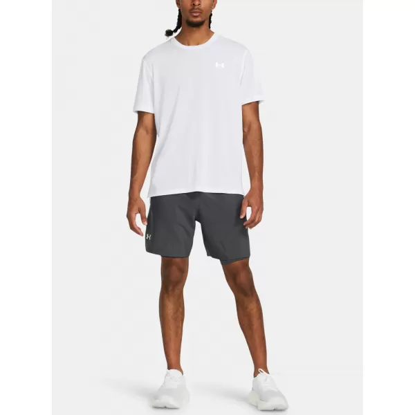  Férfi rövidnadrág UNDER ARMOUR UA LAUNCH 7'' 2-IN-1 SHORTS 1382641-025 SZÜRKE 