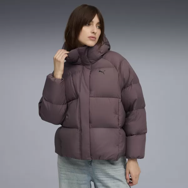  Női kabát PUMA HOODED DOWN PUFFER JACKET 68839288 MAZSOLA 