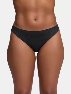 Női tanga UNDER ARMOUR UA PURE STRETCH MESH (3KS) 1390412-001 FEKETE