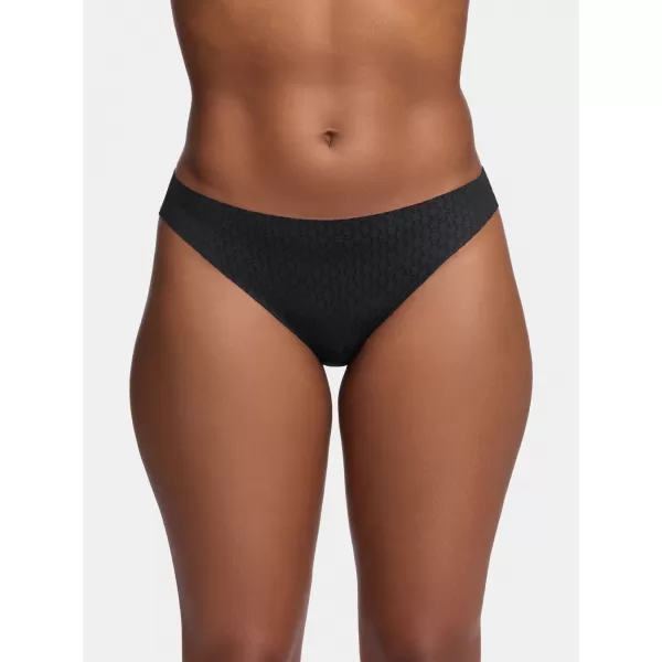  Női tanga UNDER ARMOUR UA PURE STRETCH MESH (3KS) 1390412-001 FEKETE 