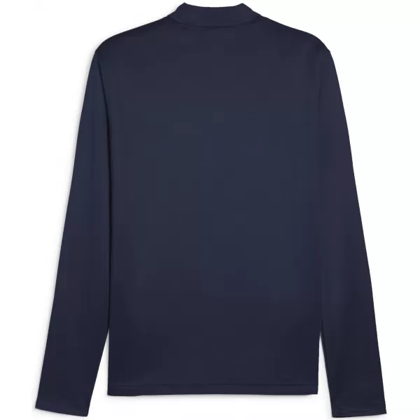  Ing PUMA TEAMGOAL TRAINING 1/4 ZIP TO 65862906 PUMA NAVY/FEHÉR/PERZSA KÉK 