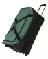 Táska TRAVELITE BASICS WHEELED DUFFLE EXP. FEKETE/ZÖLD
