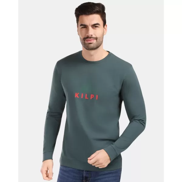  Férfi póló KILPI BASE-M ZM0301KI SÖTÉTZÖLD 