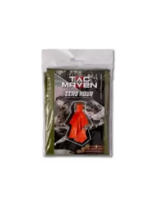 Egy poncsó PENTAGON ZERO HOUR EMERGENCY PONCHO D20103 NARANCS