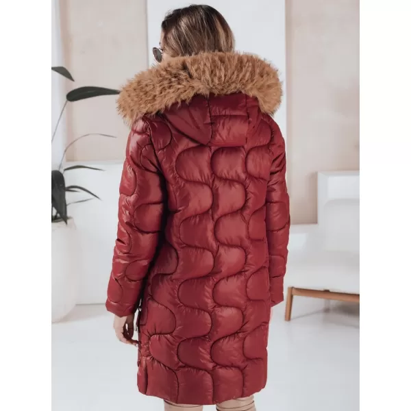  Női kabát DSTREET TY4935 BORDE 