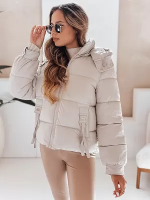 Női kabát DSTREET TY5066 BÉZS