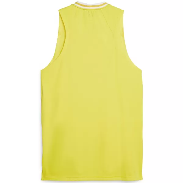  Férfi mez PUMA HOOPS TEAM GAME JERSEY 67662805 SZÁMÍTÓGÉPES SÁRGA 