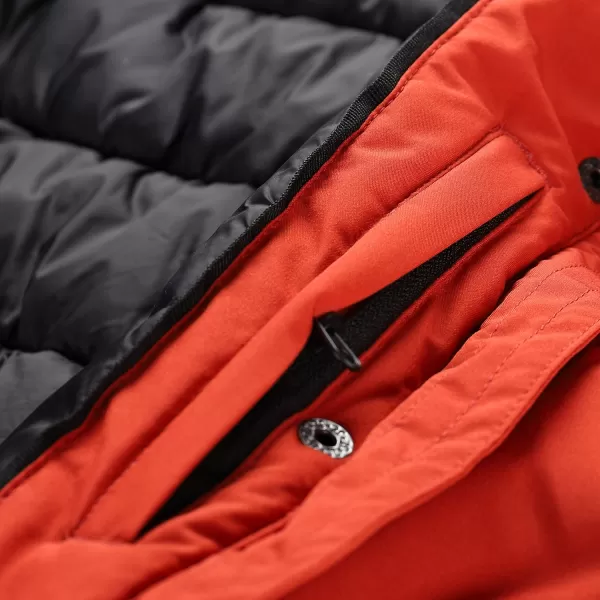  Női kabát ALPINE PRO WERDA 2 PIROS 