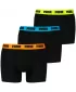 Bokszoló PUMA MEN EVERYDAY BOXER 3P 93832706 FEKETE/VÁLTOZÓ LOGÓ SZÍNEK