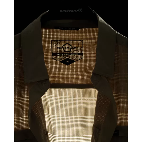  Férfi ing PENTAGON RIPPLE SUNPROOF SHIRT K02028 RANGER ZÖLD 