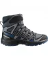 Gyerekcipők SALOMON XA PRO V8 WINTER WATERPROOF J TURBULENCIA/FEKETE/SÖTÉTKÉK