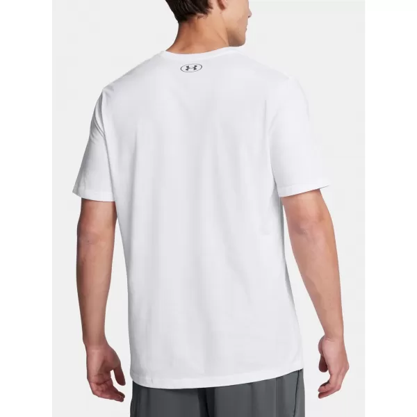  Férfi póló UNDER ARMOUR UA M BOXED SPORTS UPDATED SS 1386793-100 FEHÉR 