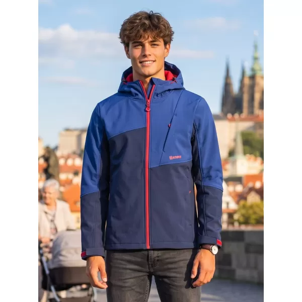  Férfi softshell dzseki ALTISPORT GAN KÉK 