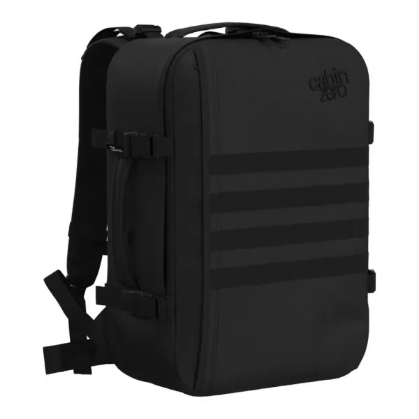  Hátizsák CABINZERO MILITARY 36L TELJESEN FEKETE 