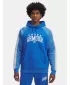 Férfi pulóver UNDER ARMOUR RIVAL FLC CB HOOD KÉK