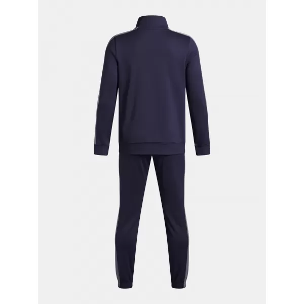  Fiúk készlet UNDER ARMOUR UA RIVAL KNIT TRACK SUIT 1363290-403 KÉK 