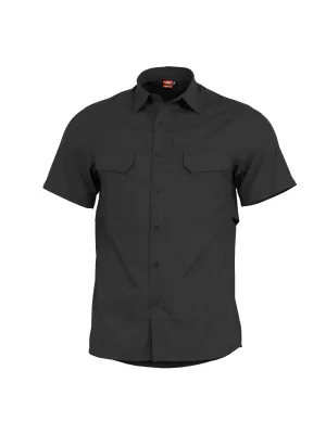 Férfi ing PENTAGON PLATO SHIRT SHORT K02019 FEKETE