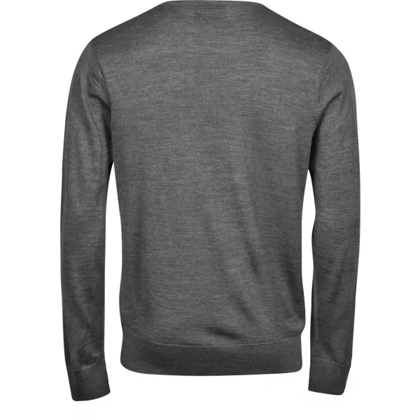  Férfi pulóver TEE JAYS | TJ 6000 SZÜRKE MELANZS 