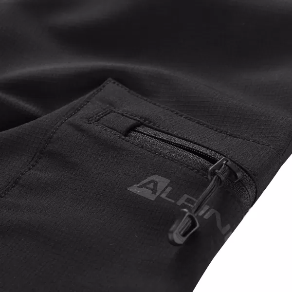  Férfi softshell nadrág ALPINE PRO CORB FEKETE 