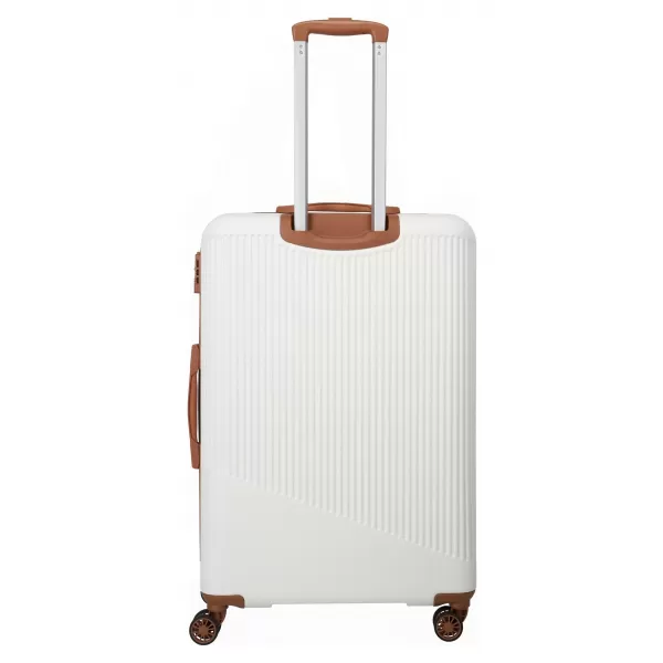  Bőrönd TRAVELITE BALI L FEHÉR/KONYAK 