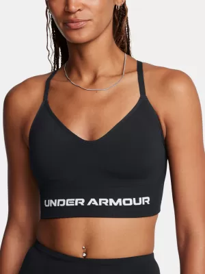 Női melltartó UNDER ARMOUR VANISH SEAMLESS LOW BRA 1384417-001 FEKETE