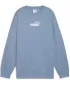 Női pulóver PUMA ESS NATURE 2 0 OVERSIZED CREW FL 68807834 HŰVÖS KÉK