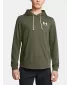 Férfi pulóver UNDER ARMOUR UA RIVAL TERRY LC HD 1370401-390 ZÖLD