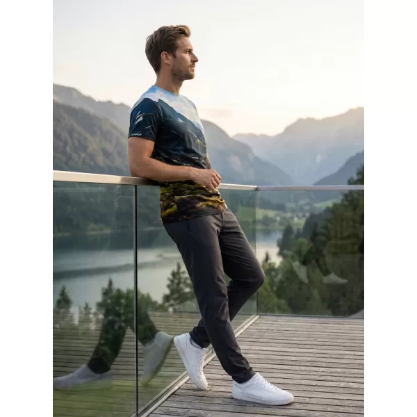  Prémium férfi szabadidő ing ALTISPORT VOJ/ALM116TR06 HEGYEK 