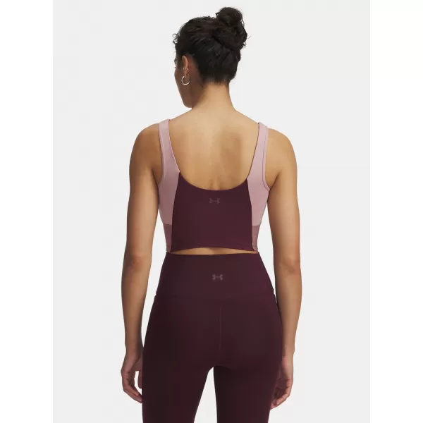  Női felső UNDER ARMOUR MERIDIAN COLORBLOCK TANK 6004001-651 BARNA 