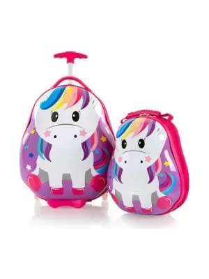 Bőrönd készlet HEYS TRAVEL TOTS KIDS EGYSZARVÚ