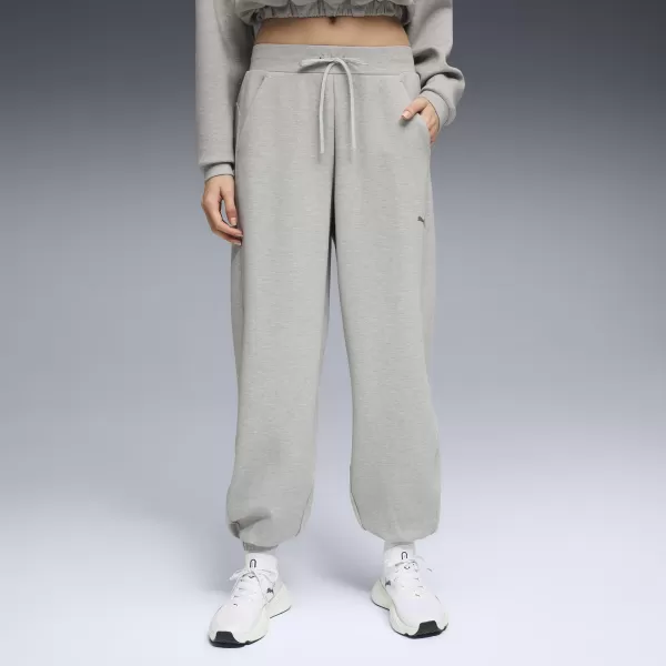  Hölgyek PUMA W CLOUDSPUN JOGGER 52750304 VILÁGOSSZÜRKE HEATHER 