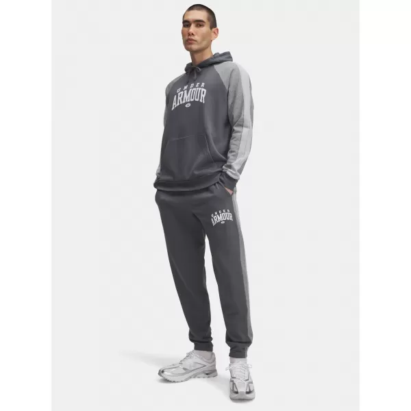  Férfi sportnadrág UNDER ARMOUR UA RIVAL FLC CB PANTS 6003954-025 SZÜRKE 