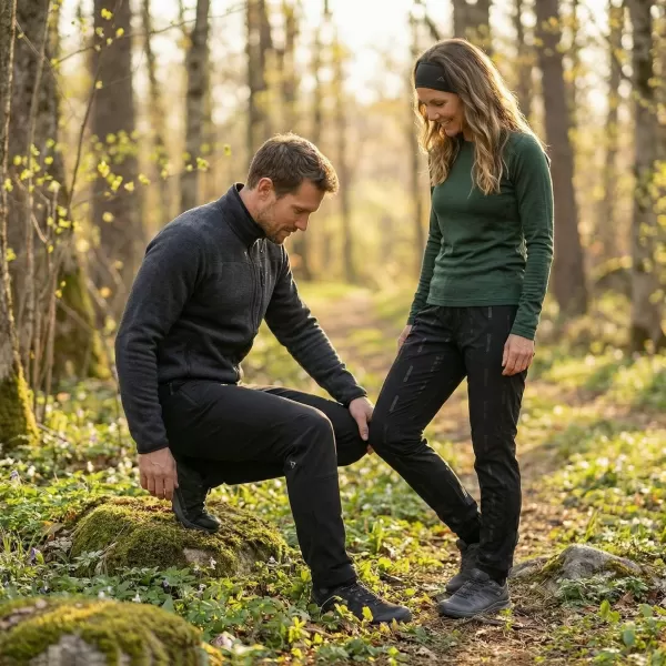  Férfi softshell nadrág ALTISPORT CORRON FEKETE 