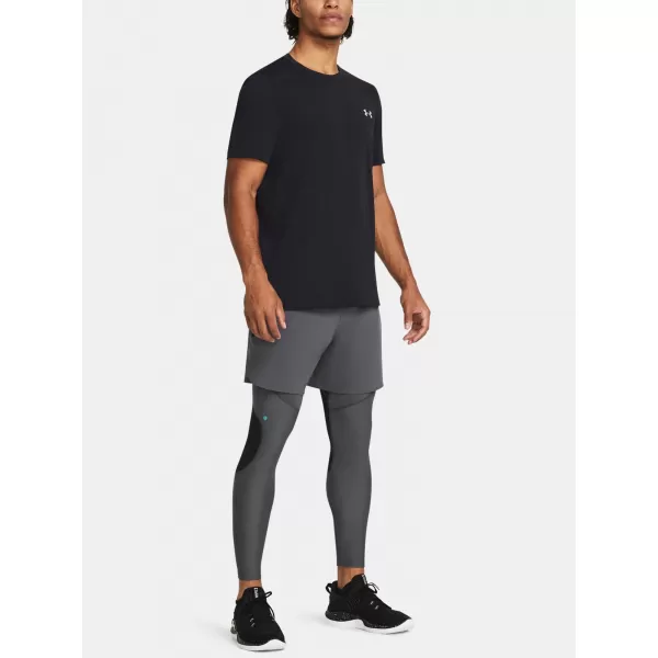  Férfi rövidnadrág UNDER ARMOUR UA PEAK WOVEN SHORTS 1376782-025 SZÜRKE 