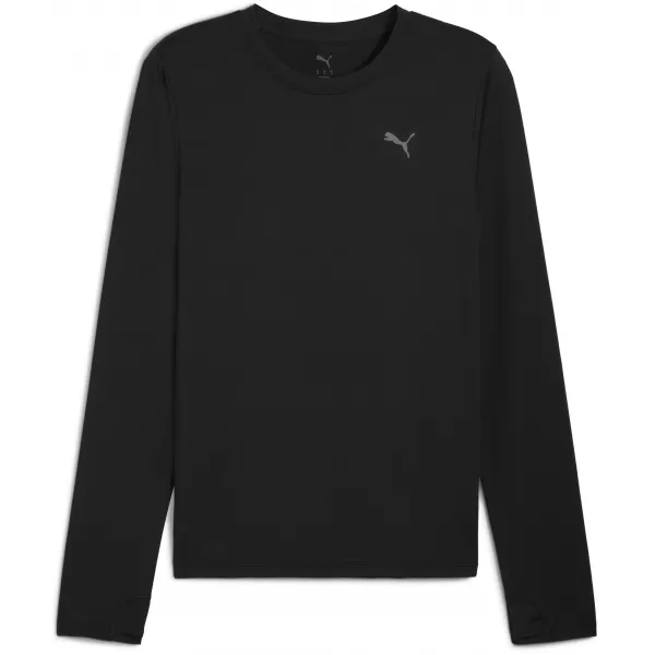  Férfi póló PUMA M CLOUDSPUN LS TEE 52759101 PUMA FEKETE 