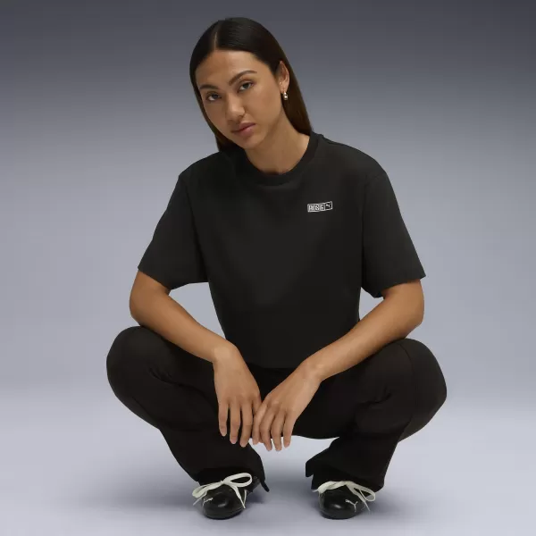  Ing PUMA X ROSÉ TEE 63380601 PUMA FEKETE 