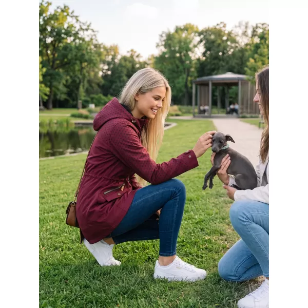  Női softshell dzseki ALTISPORT GEMEE BURGUNDIA 