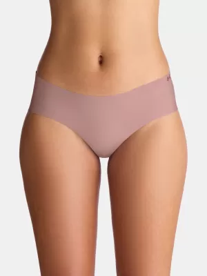 Női bugyi UNDER ARMOUR UA PURE STRETCH NS HIP - 3PK 1383895-673 TURMALIN RÓZSASZÍN