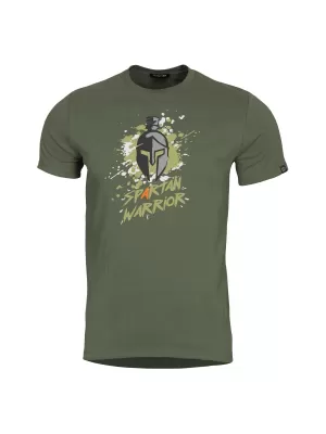póló PENTAGON AGERON SPARTAN WARRIOR K09012 OLÍVA ZÖLD