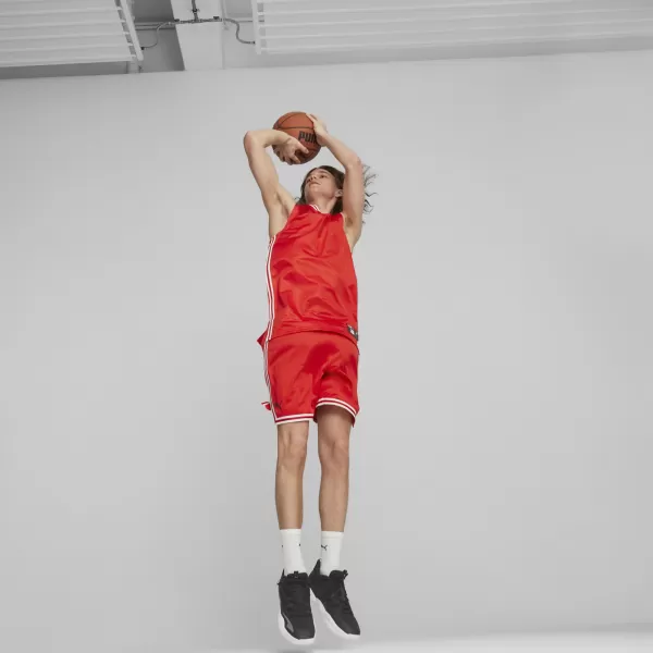  Rövidnadrág PUMA HOOPS TEAM GAME SHORT 67662904 PUMA PIROS 